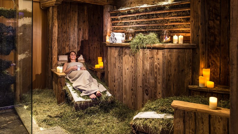 Bio-Heu von der Seiser Alm für Ihr Sauna-Erlebnis